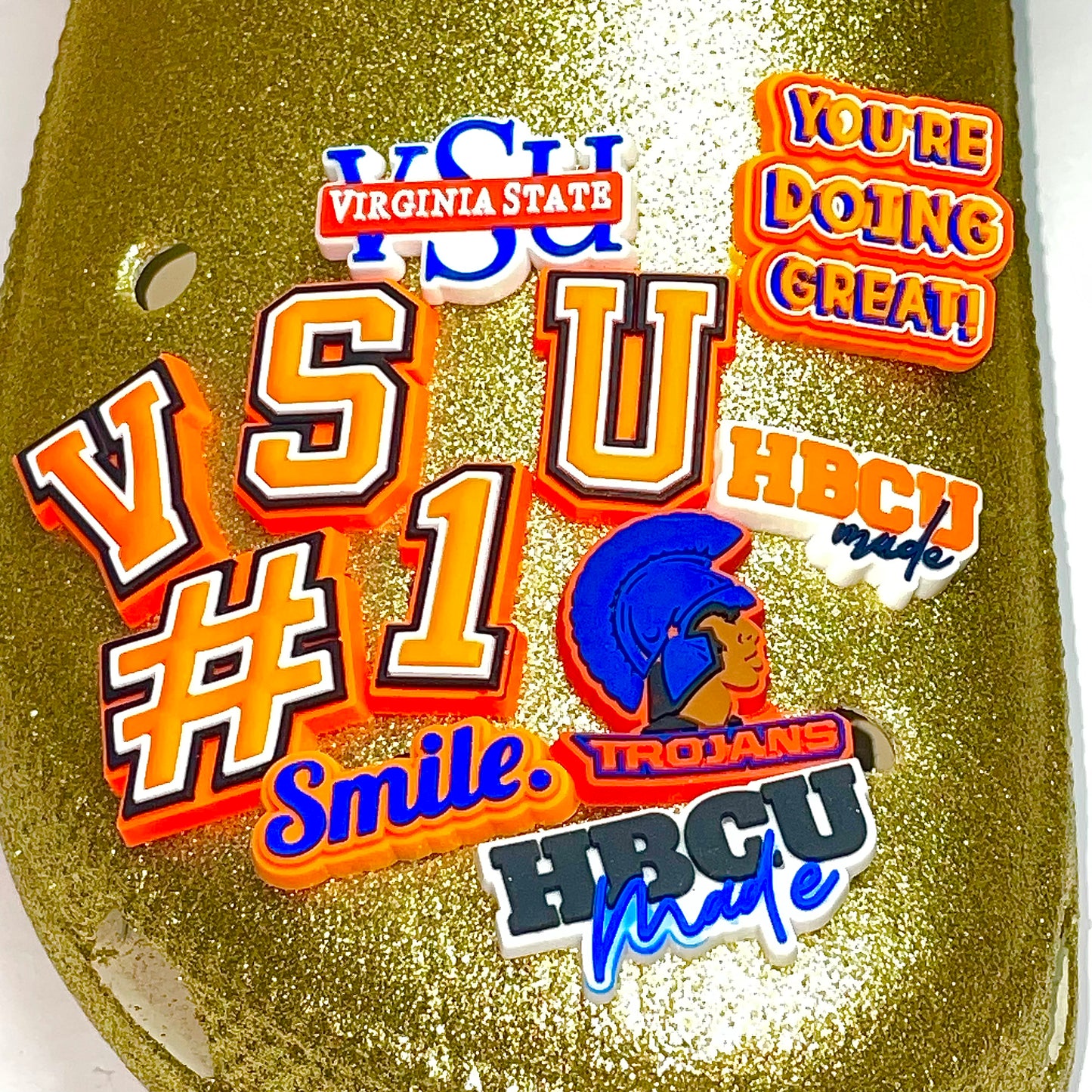 Virginia State University Shoe Charm