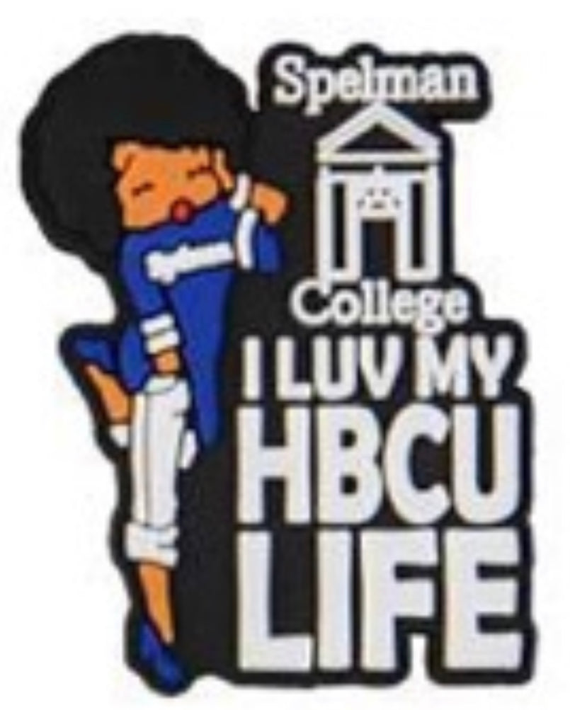 HBCU Shoe Charm - Jackson State, Howard, NC A&T, Spelman, Tuskegee