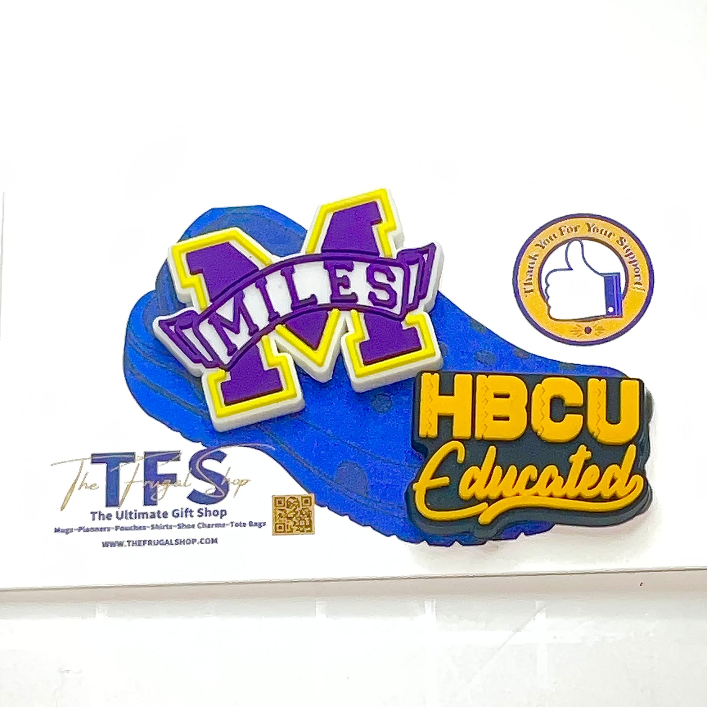HBCU Miles College Charm Bag