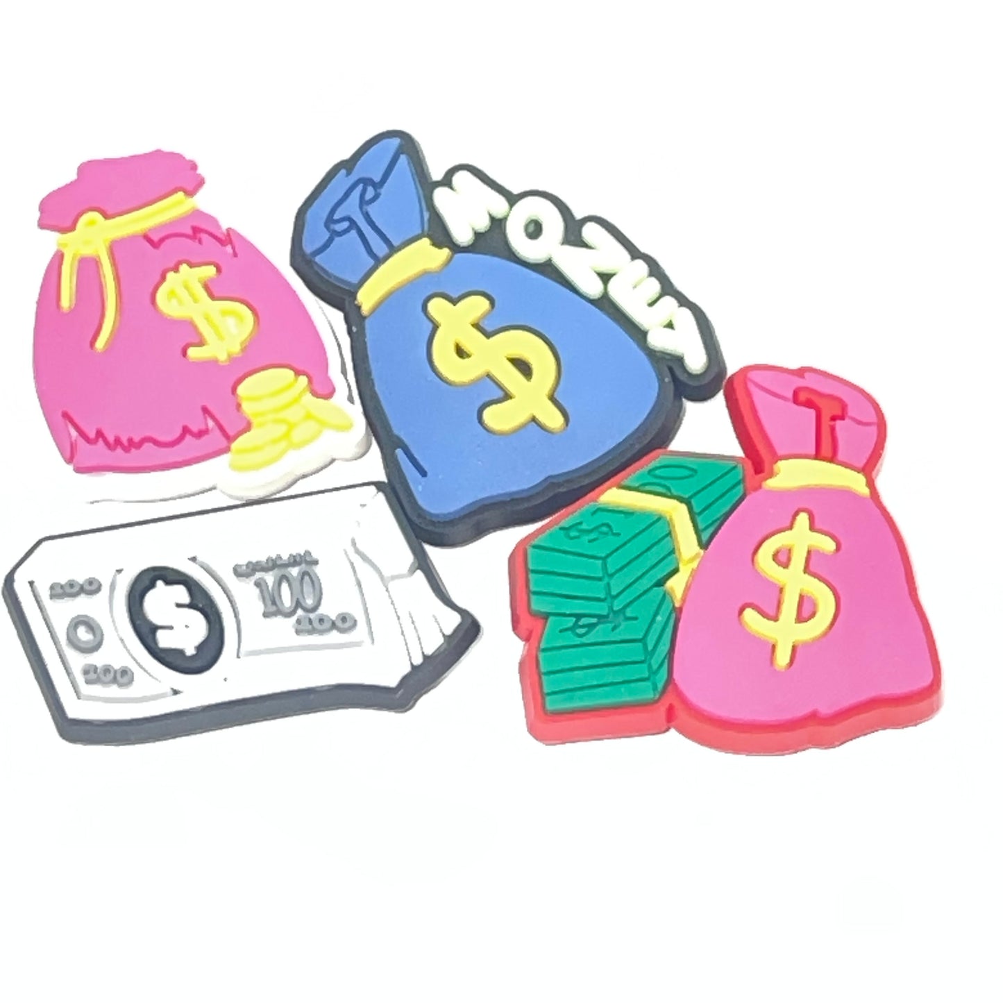 Money Bag Cash Shoe Charm