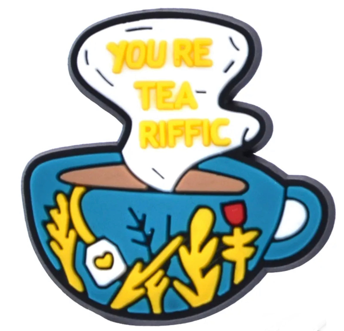Tea Lovers Beverage Shoe Charms