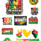Juneteenth Shoe Charms