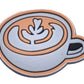 Coffee Shoe Charm