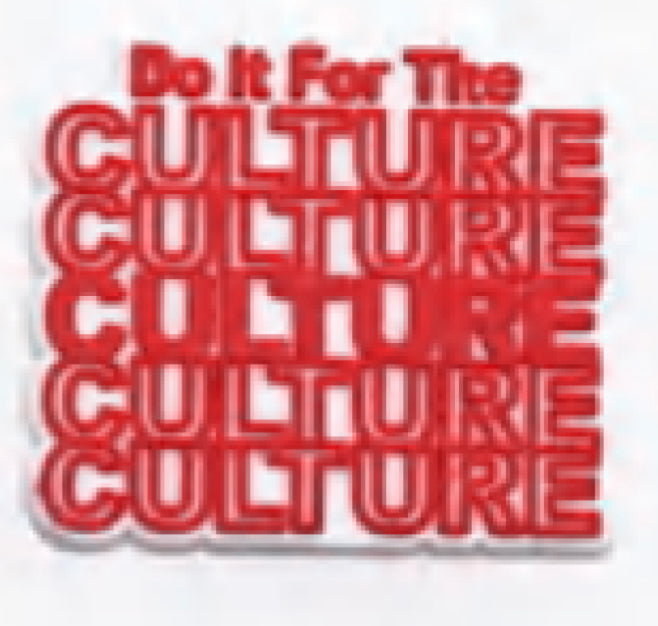 Do It For The Culture Shoe Charm