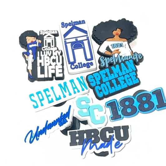 HBCU Spelman Shoe Charms