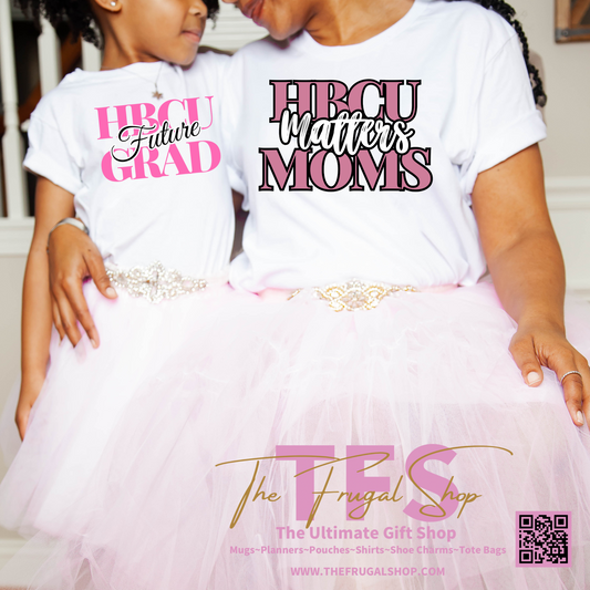 HBCU Moms Matters (Pink) Ultra Cotton Ladies T-Shirt