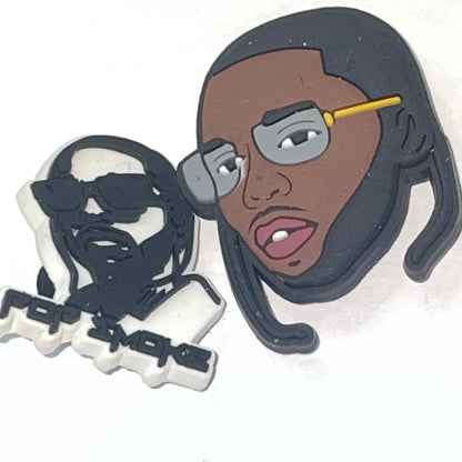 Rap Reggae Hip Hop Music Artists Shoe Charms