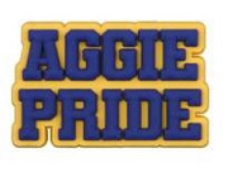 HBCU Aggie Pride Shoe Charm