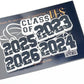Class of 2024 2025 2026 Graduation Shoe Charms