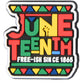 Juneteenth Shoe Charms