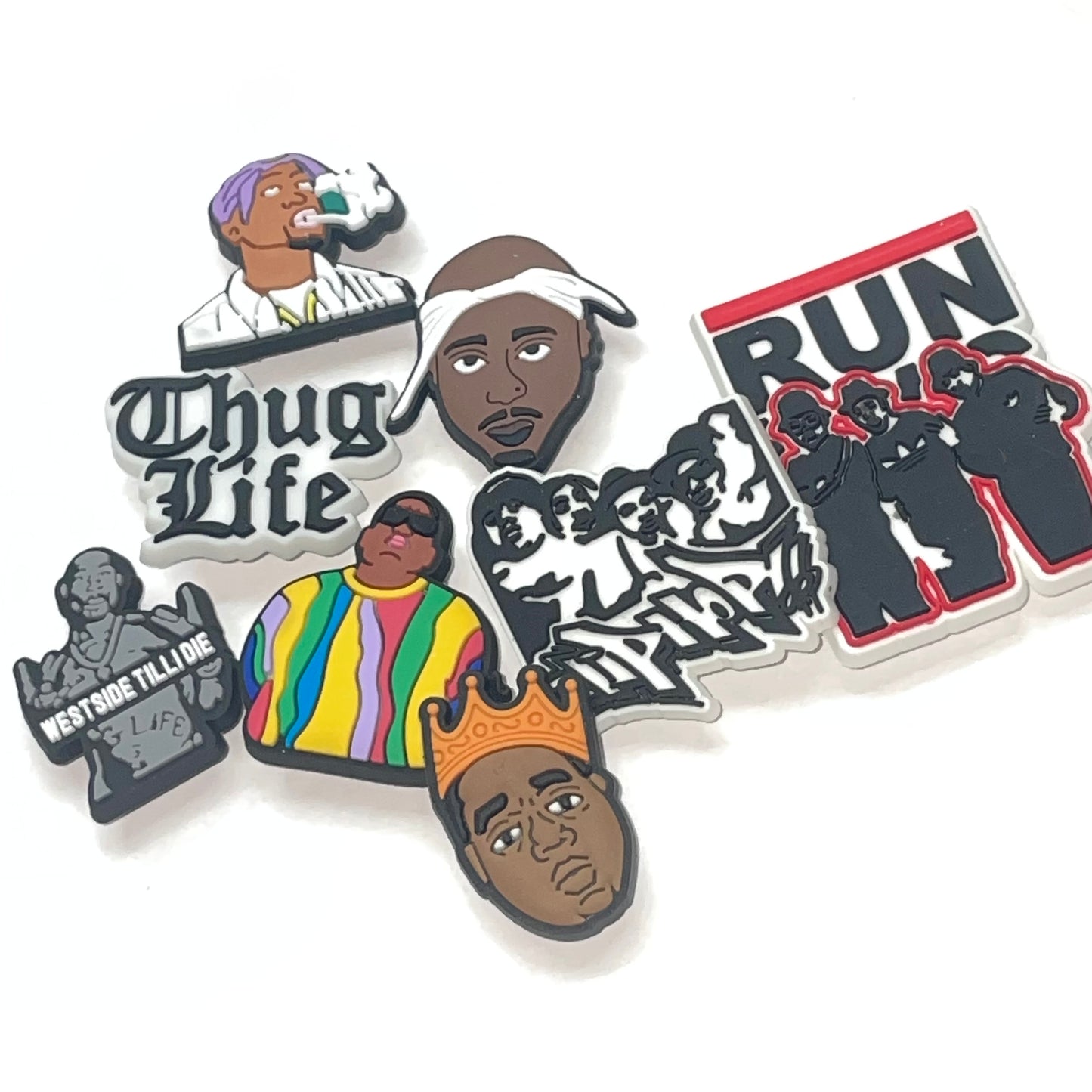 Rap Reggae Hip Hop Music Artists Shoe Charms