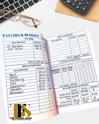 Smart Money Moves Budget Planner – Undated Financial Planner for Real Results (Pink or Green Cover) Track. Save. Grow. Cash Stuffing • Budgeting • Financial Goals