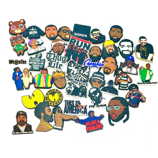 Rap Reggae Hip Hop Music Artists Shoe Charms