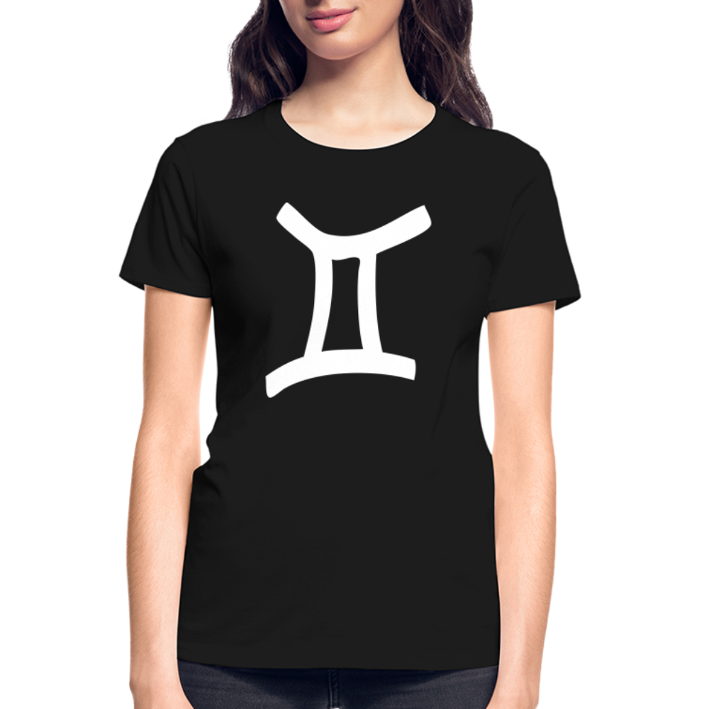 Gemini Gildan Ultra Cotton Ladies T-Shirt - black