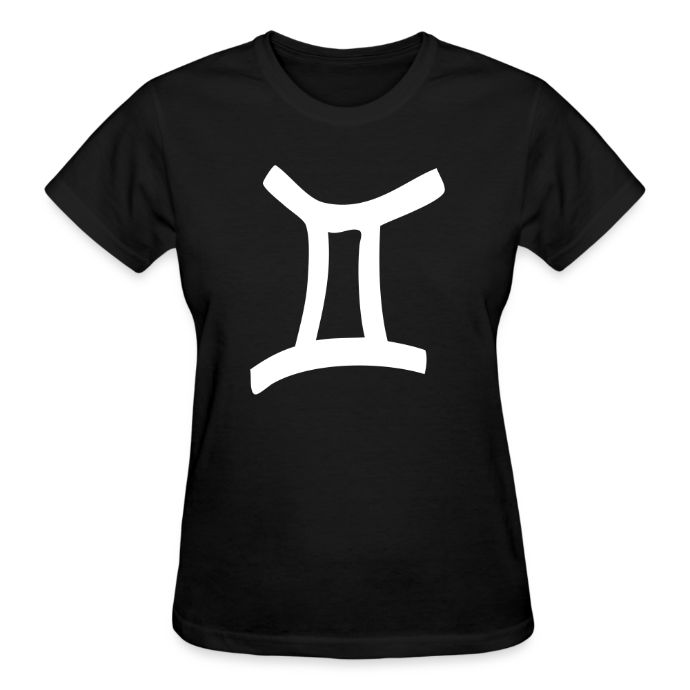 Gemini Gildan Ultra Cotton Ladies T-Shirt - black