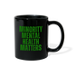 Minority Mental Health Matters Black Mug - black