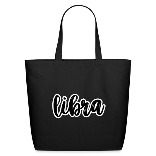 Libra Eco-Friendly Cotton Tote - black