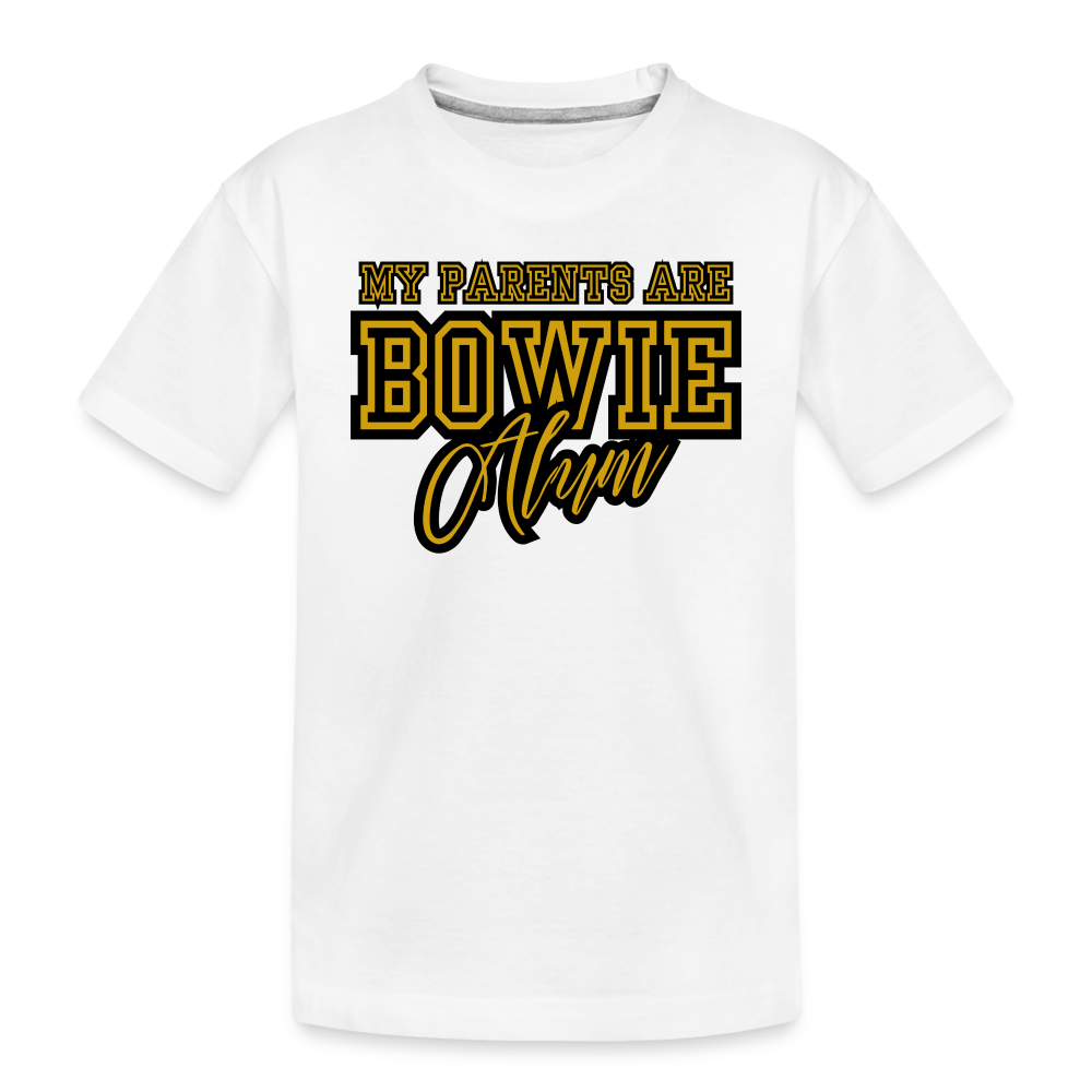 HBCU Bowie State University Toddler Premium Organic T-Shirt - white