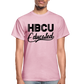 HBCU Educated Gildan Ultra Cotton Adult T-Shirt - light pink