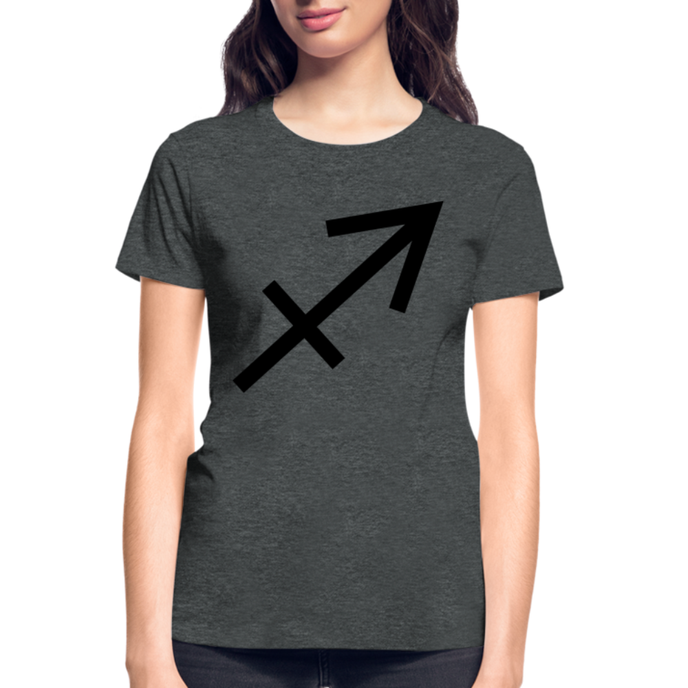 Sagittarius Gildan Ultra Cotton Ladies T-Shirt - deep heather