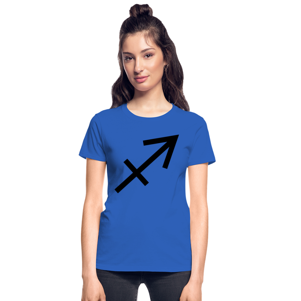 Sagittarius Gildan Ultra Cotton Ladies T-Shirt - royal blue