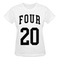 Four 20 Ultra Cotton Ladies T-Shirt - white