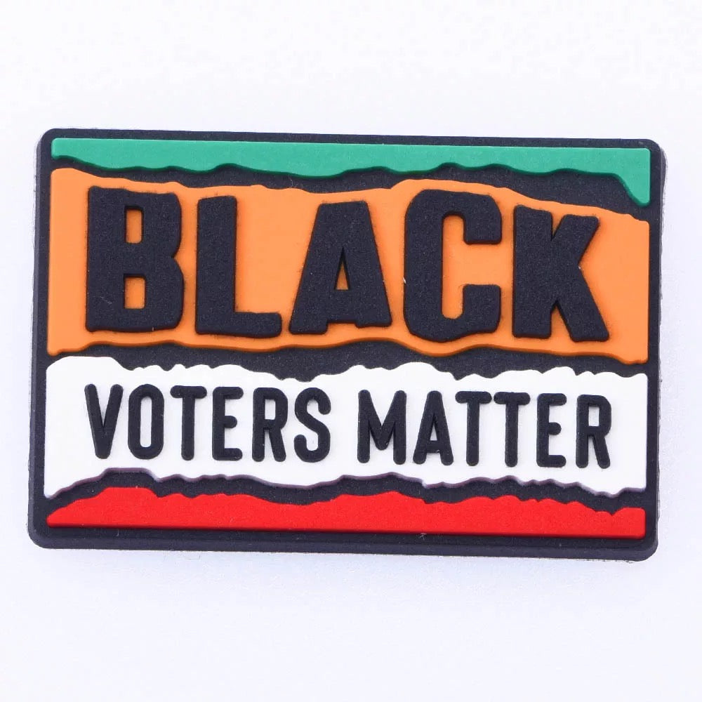 Black Voters Matter Shoe Charm