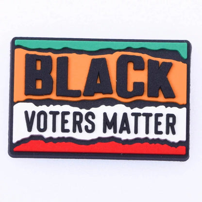 Black Voters Matter Shoe Charm