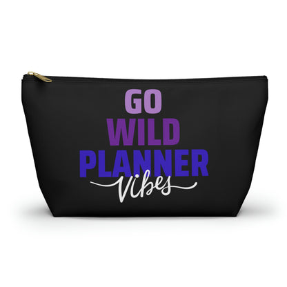 Go Wild Planner Vibes Accessory Pouch w T-bottom