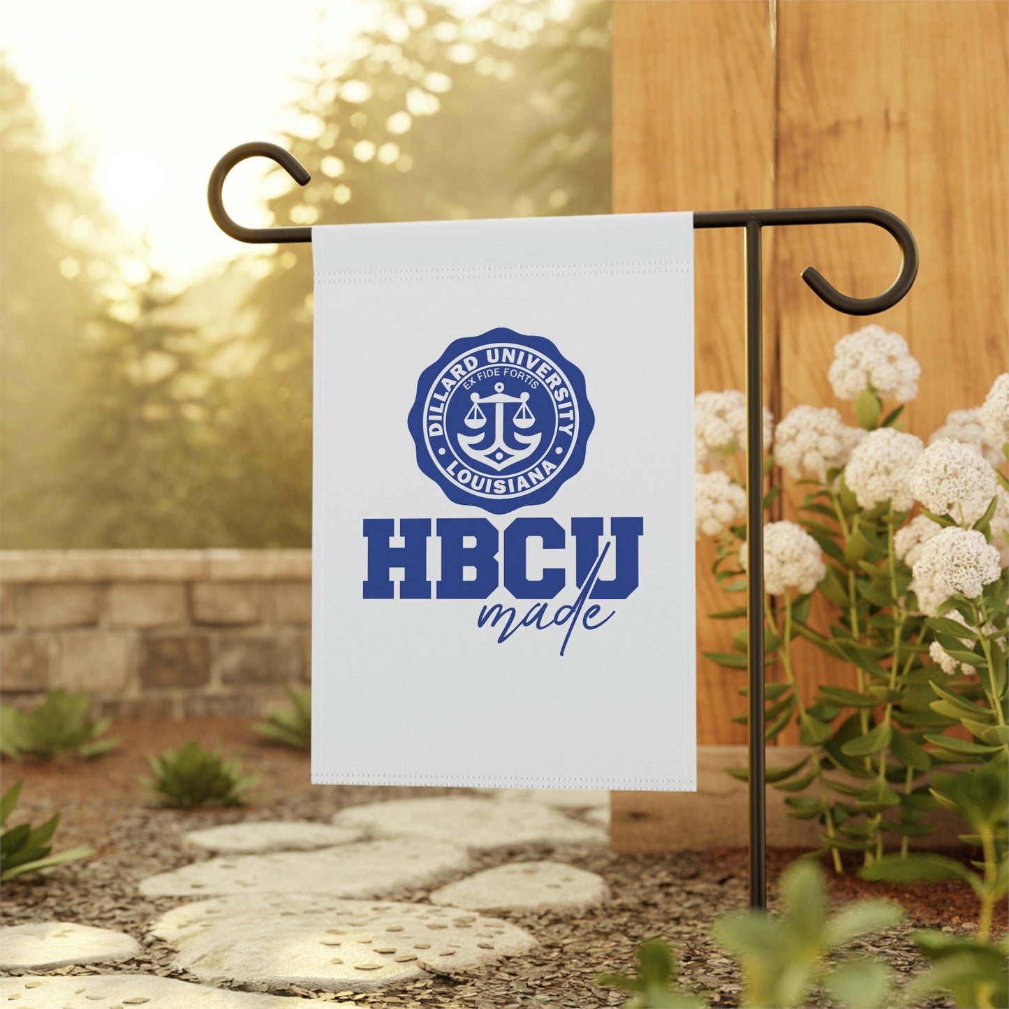 HBCU Made Dillard University Garden & House Banner