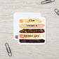 I Am Living A Golden Life Affirmation Planner Card