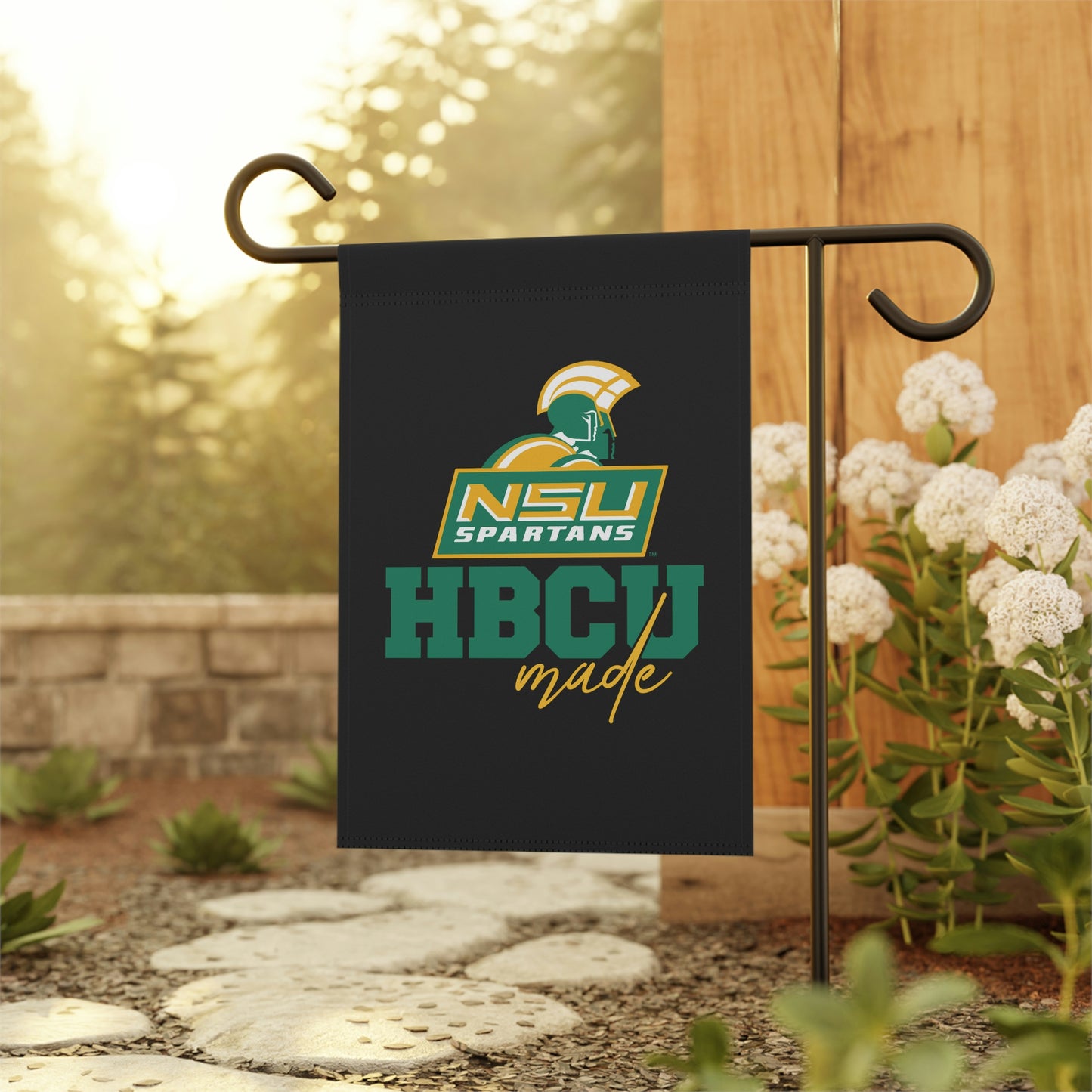 HBCU Made Norfolk State University NSU Garden & House Banner
