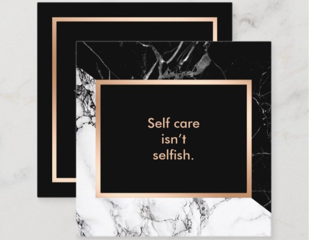 Self Care Isn’t Selfish Planner Card