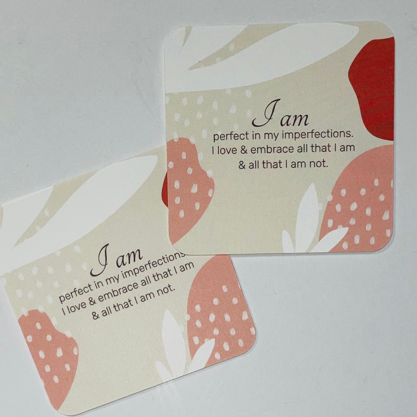 I Am Being My True Authentic Self Affirmation Planner Cards