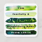I Am Fearfully & Wonderfully Made Psalm 139 Affirmation Planner Card
