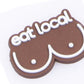 Safe Sex Eat Local Shoe Charm