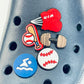 Sports Balls Shoe Charm