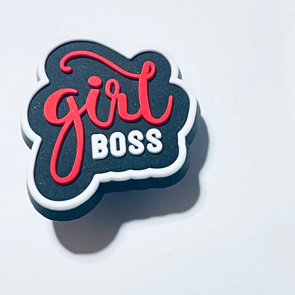 Minding My Black Owned Business Girl Boss Entrepreneur Shoe Charms