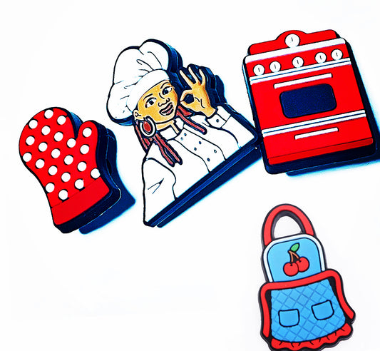 Chef Related Shoe Charm