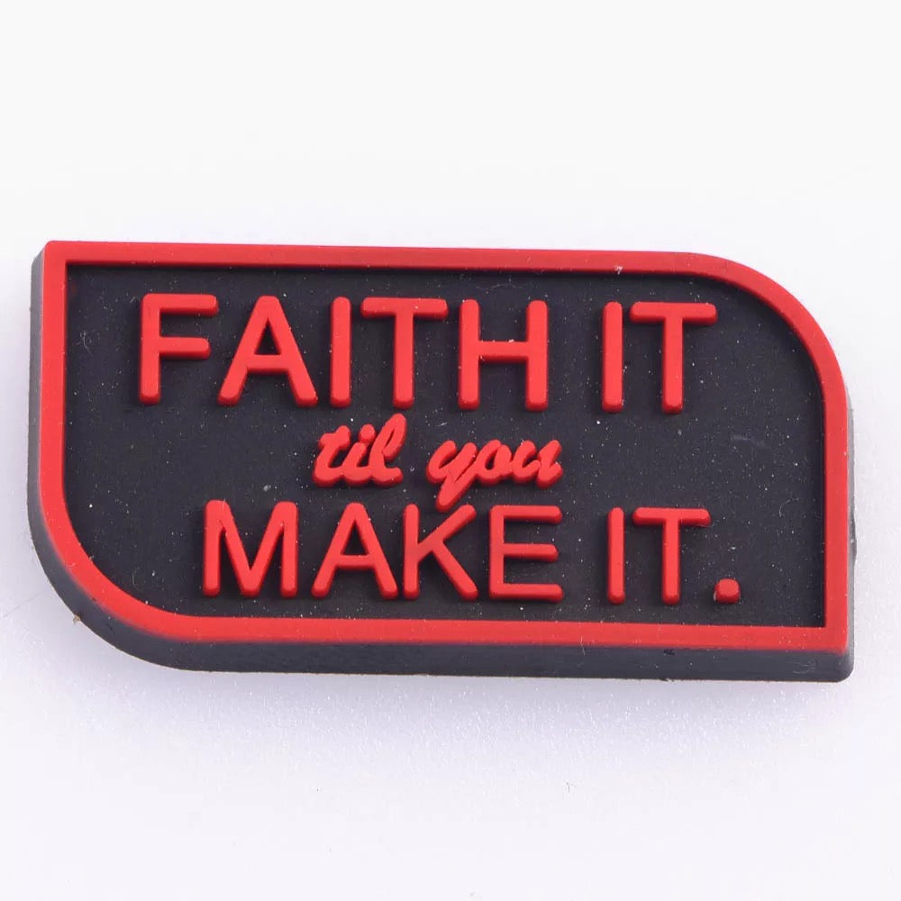 Faith Jesus Christ God Related Shoe Charm