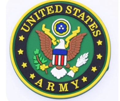 Veteran Service Shoe Charms