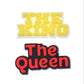 The King & Queen Shoe Charm