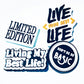Living Life Limited Edition Shoe Charm