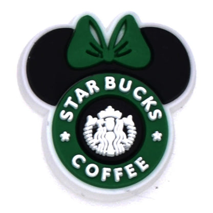 S Bux Coffee Shoe Charm