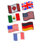 Flags Shoe Charm