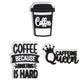Coffee Shoe Charm