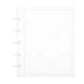 Frosted 5 Discs 4x6 Transparent Cover Discbound Album
