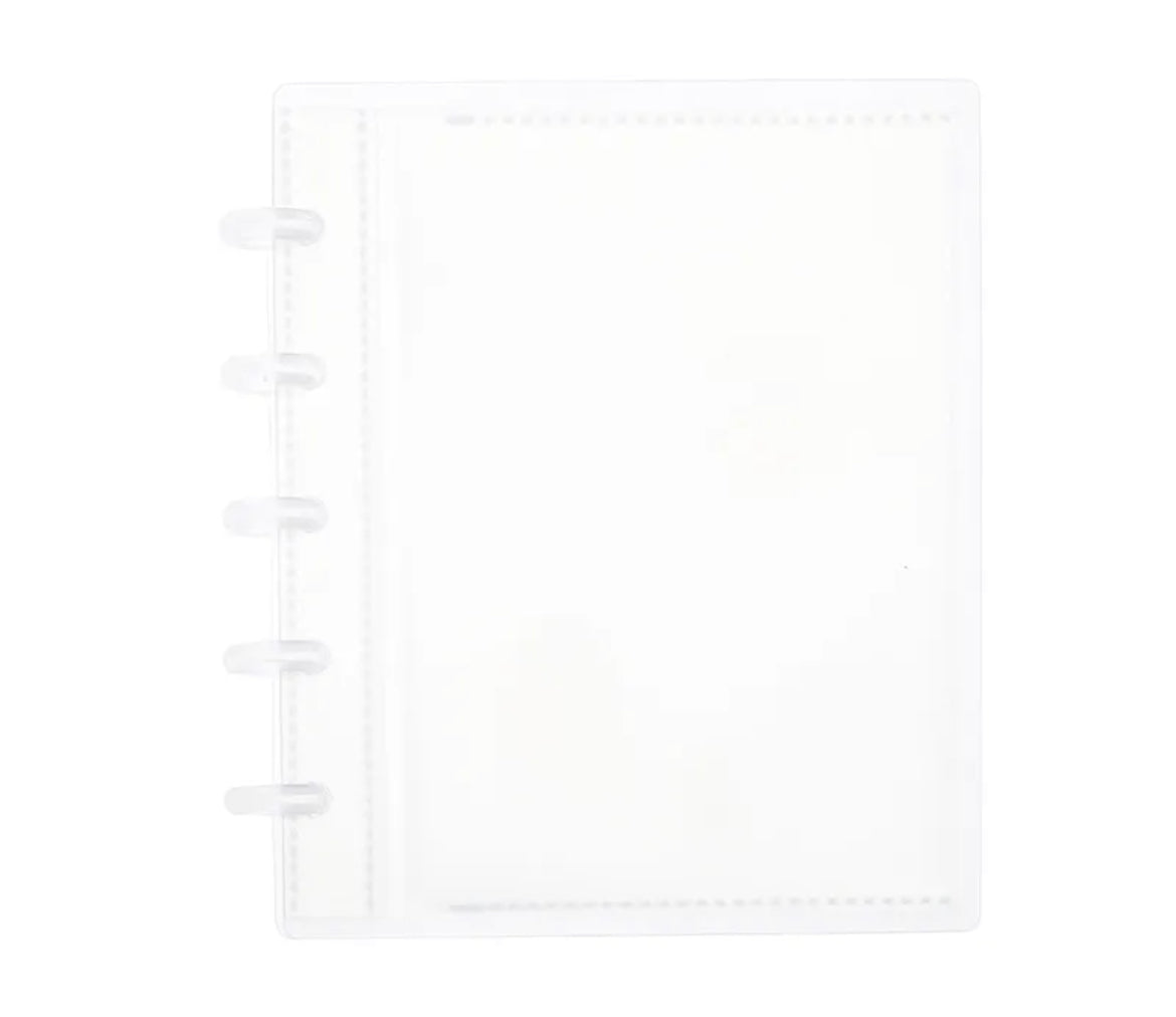 Frosted 5 Discs 4x6 Transparent Cover Discbound Album