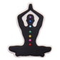 Chakra Meditation Yoga Shoe Charm