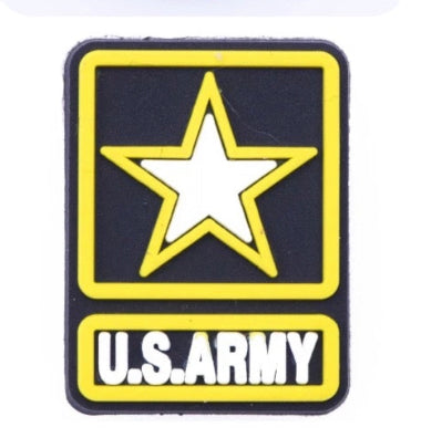 Veteran Service Shoe Charms